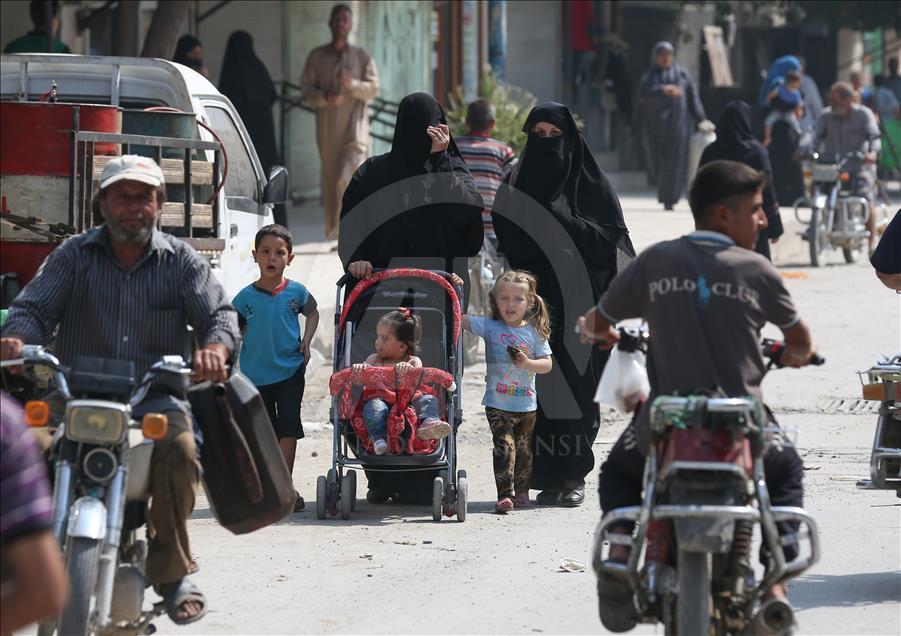 Daily life in Jarablus after its freed from Daesh