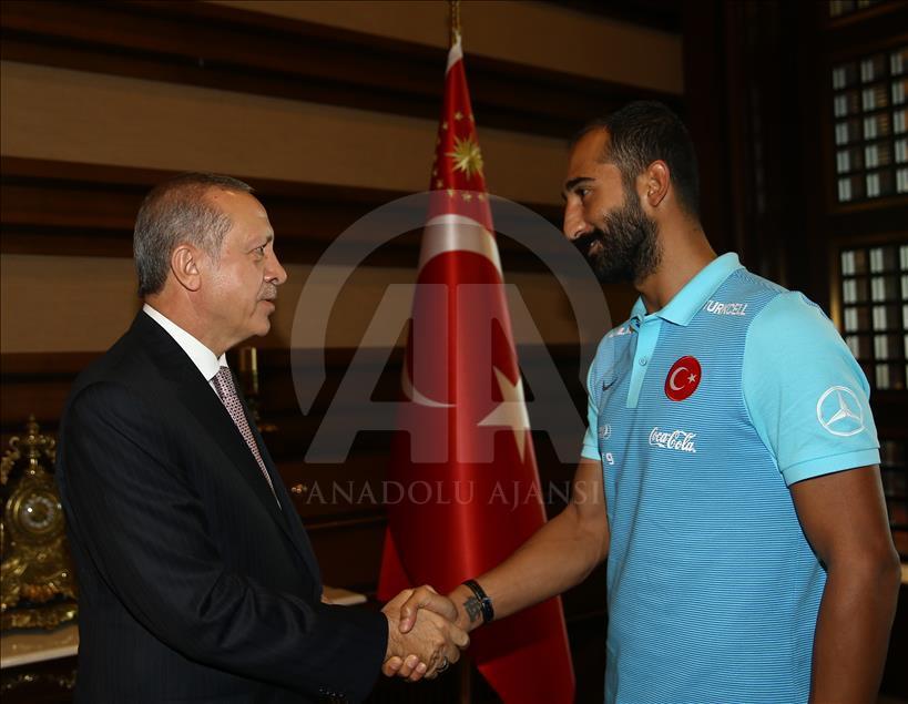 Cumhurbaşkanı Erdoğan'ın kabulü