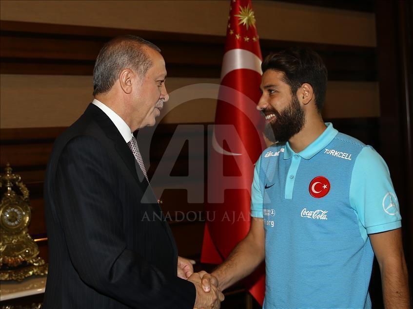 Cumhurbaşkanı Erdoğan'ın kabulü