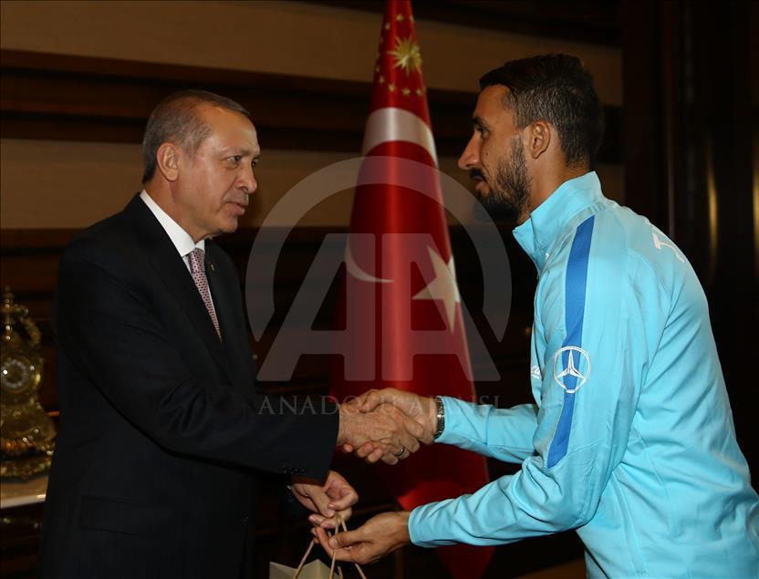 Cumhurbaşkanı Erdoğan'ın kabulü
