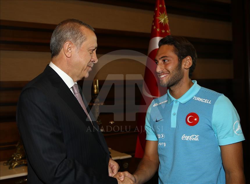 Cumhurbaşkanı Erdoğan'ın kabulü