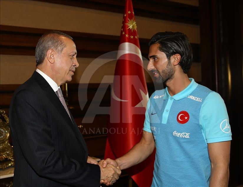 Cumhurbaşkanı Erdoğan'ın kabulü
