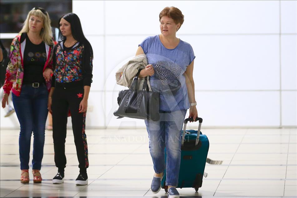 Rusya'dan ilk charter seferi gerçekleşti