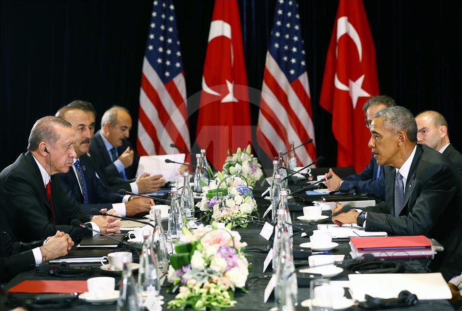 Erdoğan-Obama görüşmesi