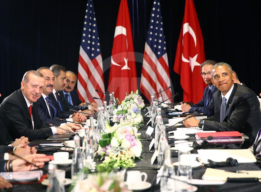 Erdoğan-Obama görüşmesi