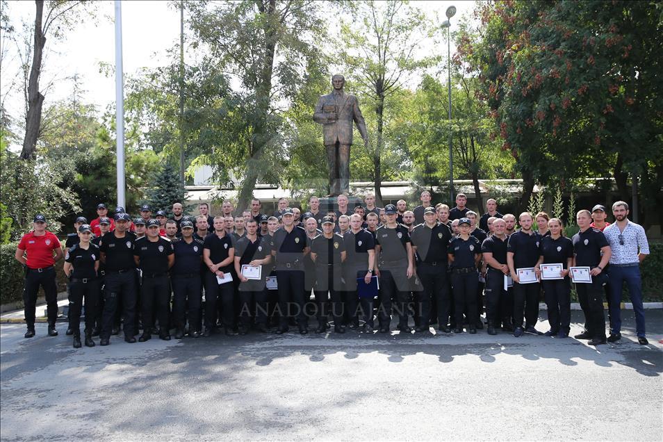 Ukraynalı polislere Türkiye'de eğitim