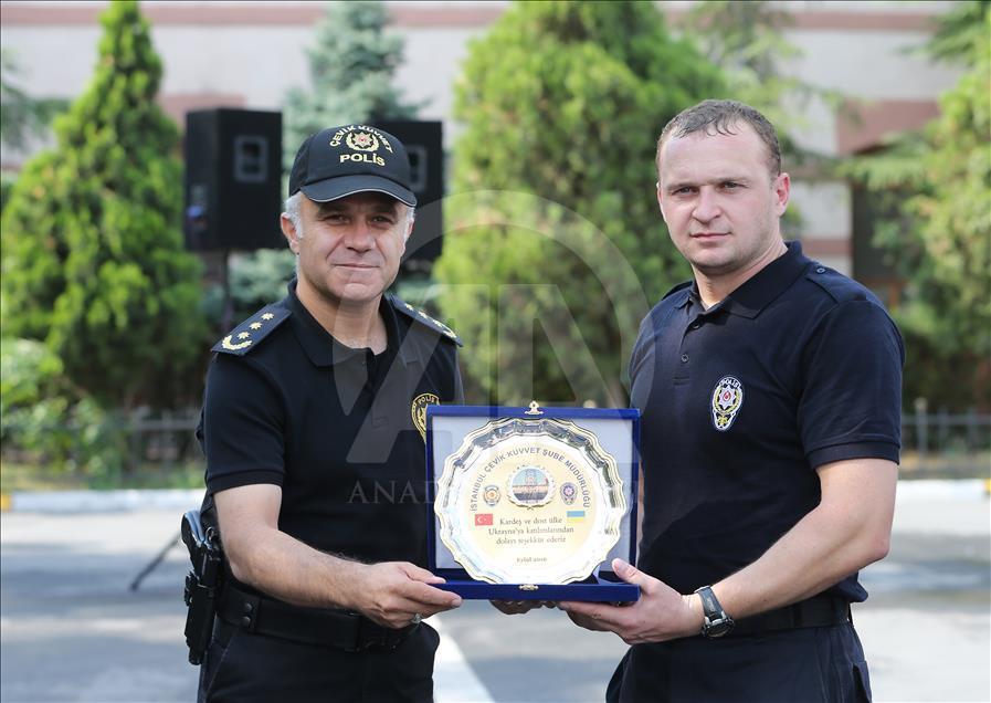 Çevik Kuvvet Ukrayna Polis Teşkilatına eğitim verdi
