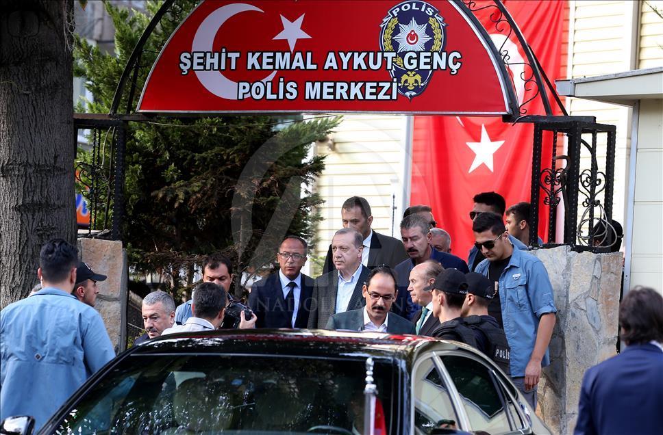 Cumhurbaşkanı Erdoğan bayram namazını İstanbul'da kıldı