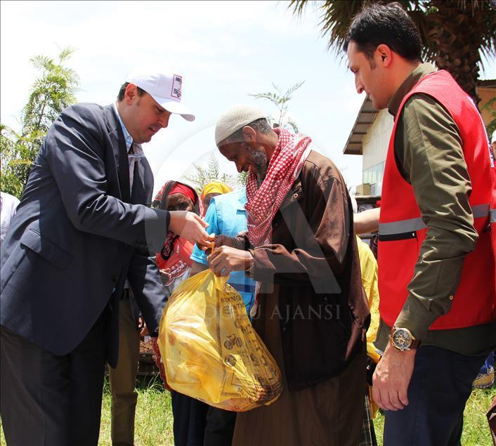 Türkiye Diyanet Vakfı Etiyopya'da kurban eti dağıttı