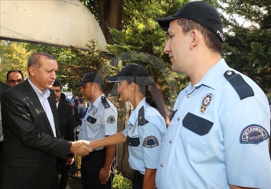 Cumhurbaşkanı Erdoğan bayram namazını İstanbul'da kıldı