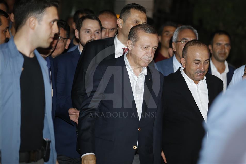 Cumhurbaşkanı Erdoğan, Antalya'da