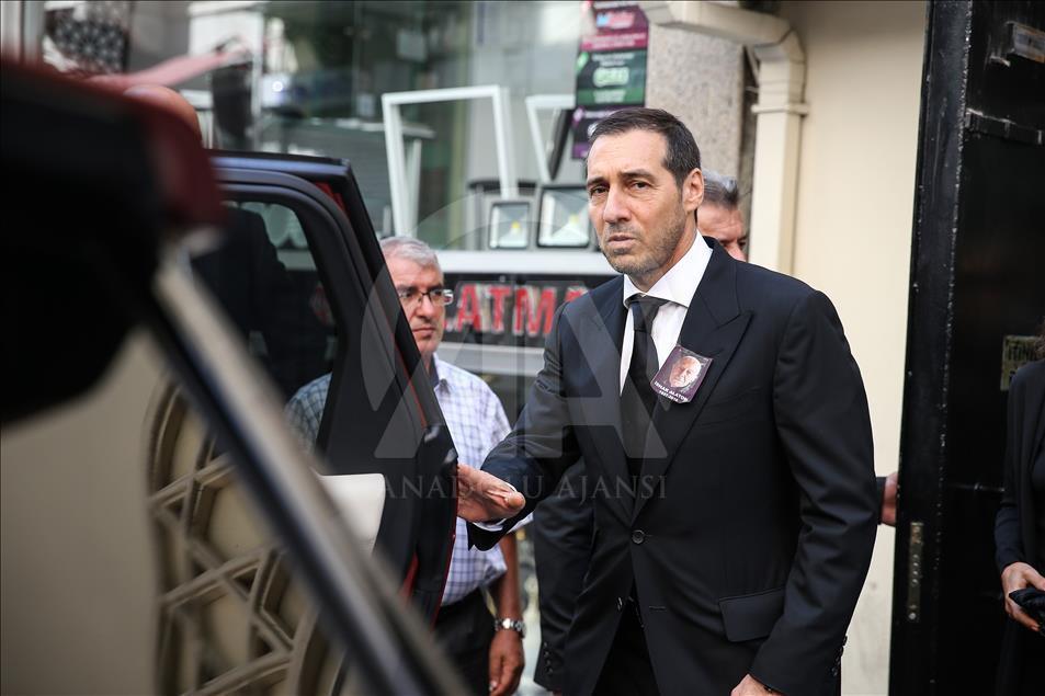İshak Alaton'un Cenaze töreni