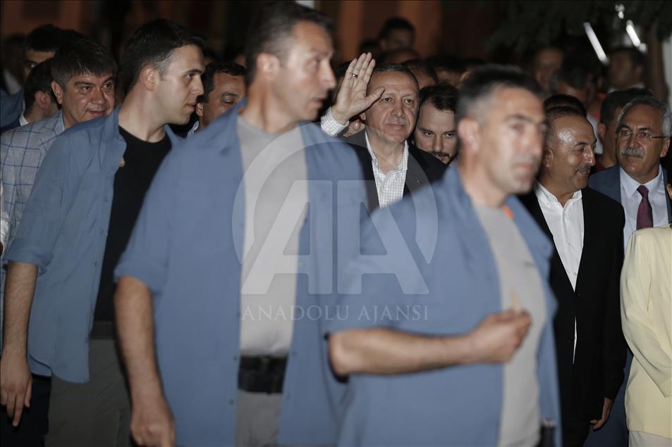 Cumhurbaşkanı Erdoğan, Antalya'da