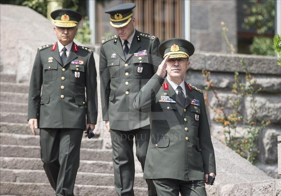 Hulusi Akar - Valeriy Gerasimov  meeting in Ankara