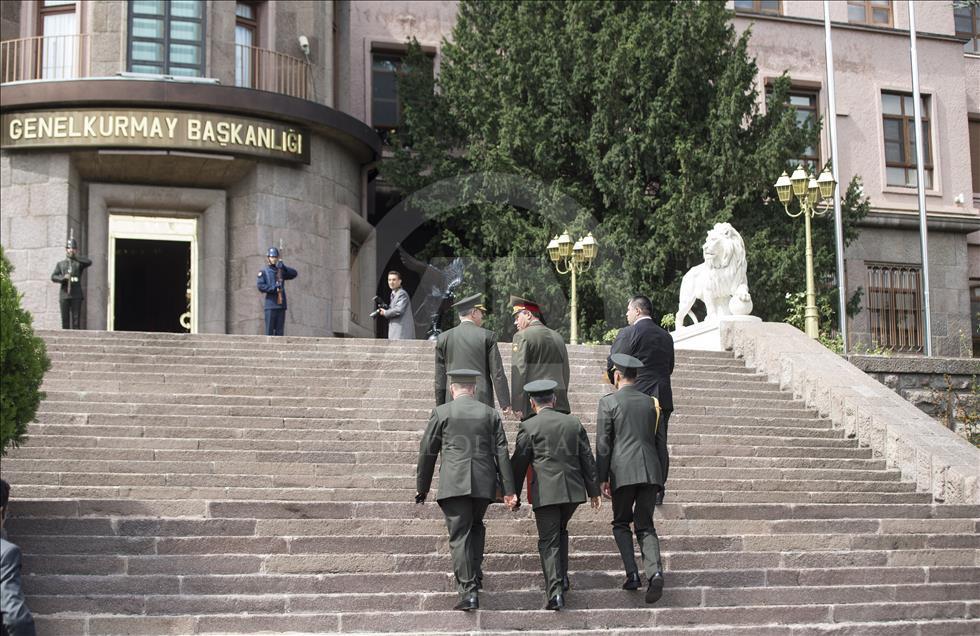Hulusi Akar - Valeriy Gerasimov  meeting in Ankara