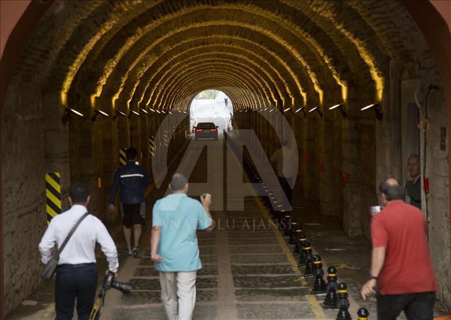 Beylerbeyi Sarayı Tüneli trafiğe açıldı