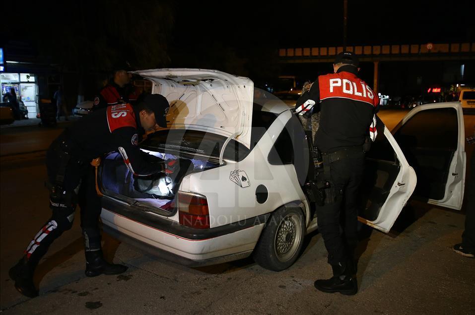 Başkentte asayiş uygulaması