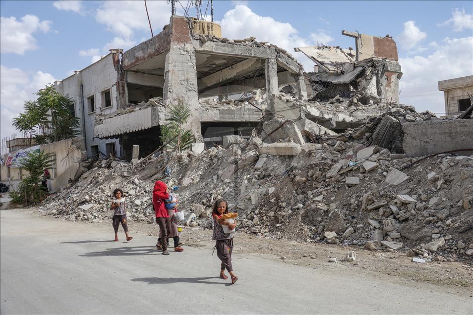 Aftermath of cleansing of Daesh in Jarabulus