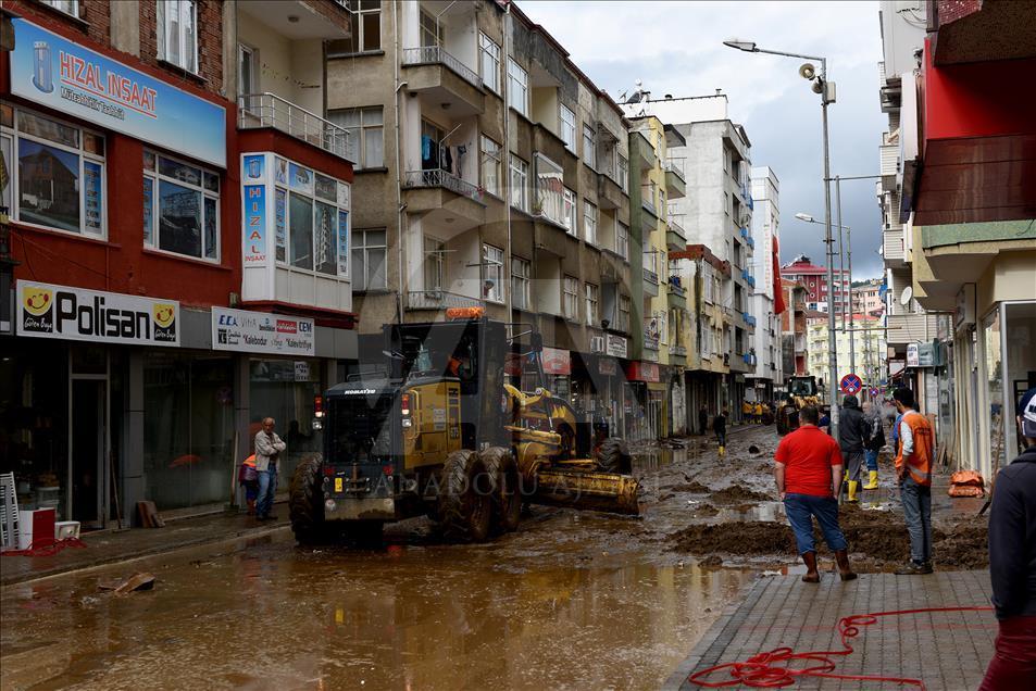 Trabzon'daki sel