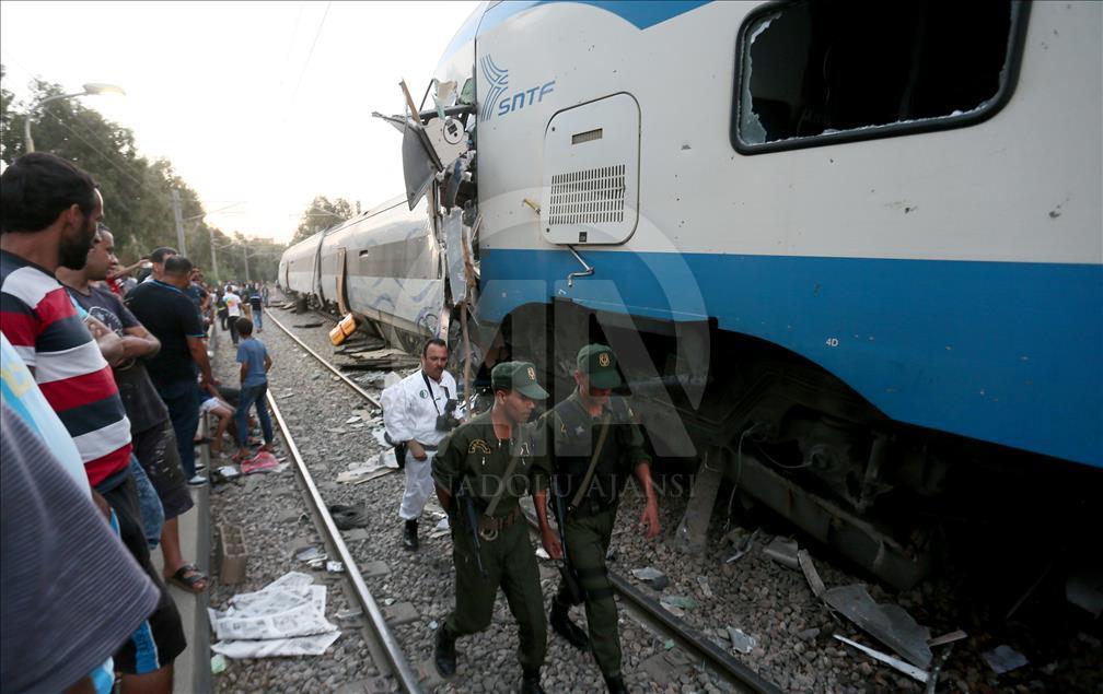 Cezayir'de tren kazası