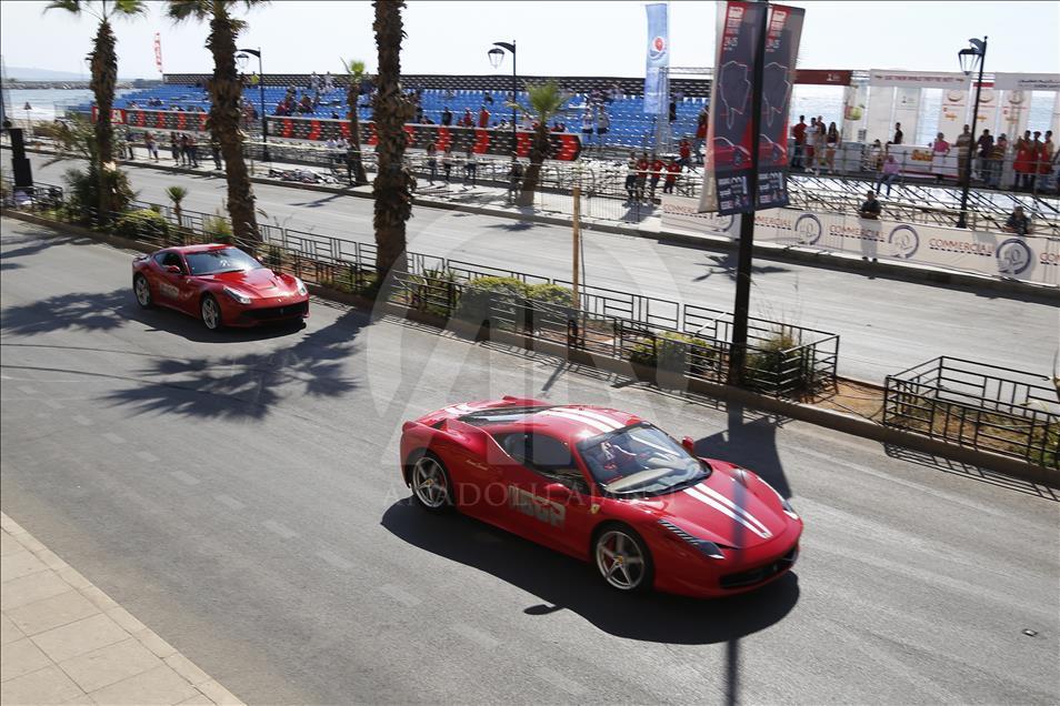 Lübnan'da ''Beirut Grand Prix'' süper araba yarışı