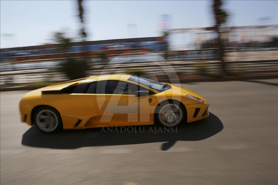 Lübnan'da ''Beirut Grand Prix'' süper araba yarışı