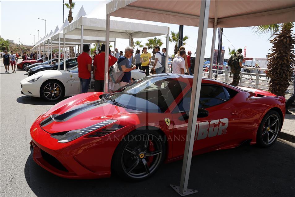Lübnan'da ''Beirut Grand Prix'' süper araba yarışı