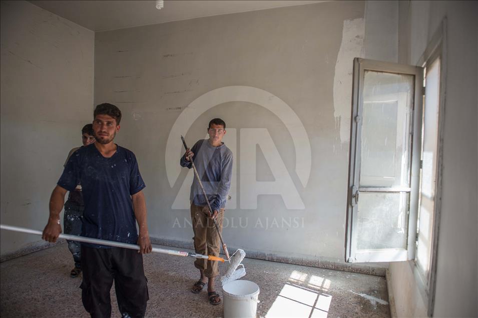 DAEŞ okula bile bomba yerleştirmiş