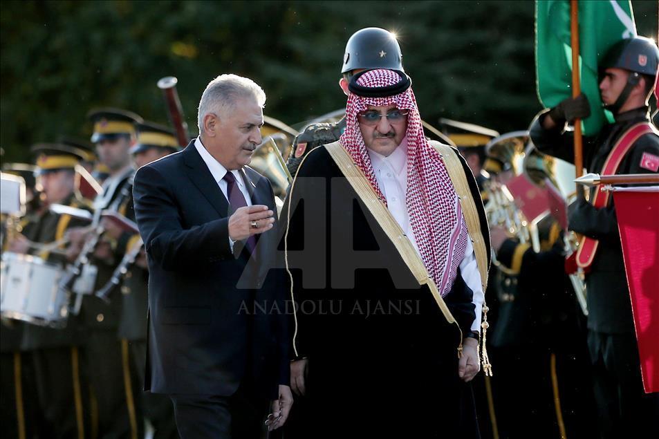 Suudi Arabistan Veliaht Prensi, Muhammed bin Nayif Türkiye'de