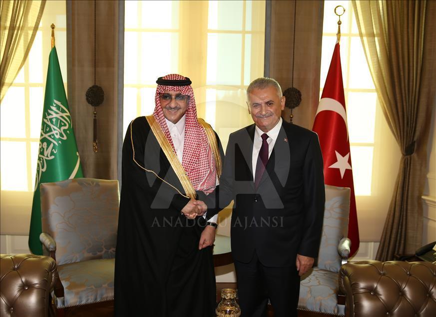 Suudi Arabistan Veliaht Prensi Muhammed bin Nayif Türkiye'de