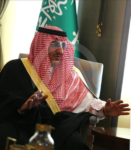 Suudi Arabistan Veliaht Prensi Muhammed bin Nayif Türkiye'de