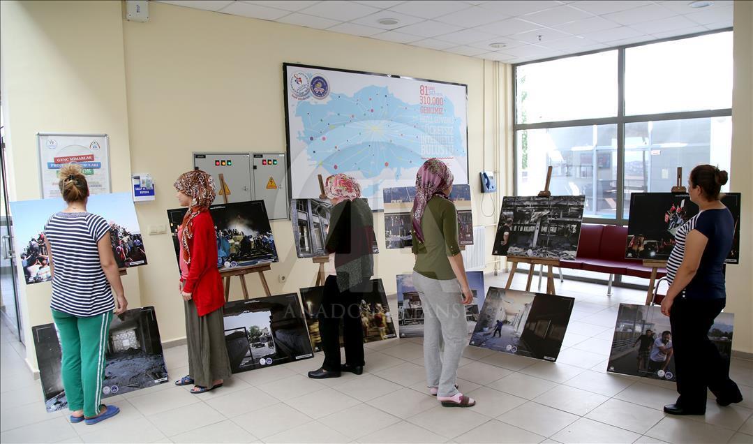 Diyarbakır'da "15 Temmuz Fotoğraf Sergisi"