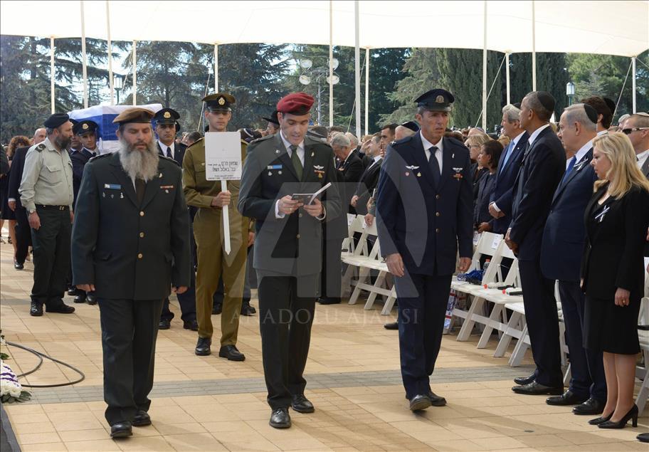 Eski İsrail Cumhurbaşkanı Peres'in cenaze töreni