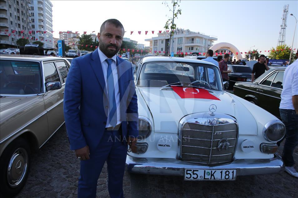Mercedes tutkunları Samsun'da buluştu