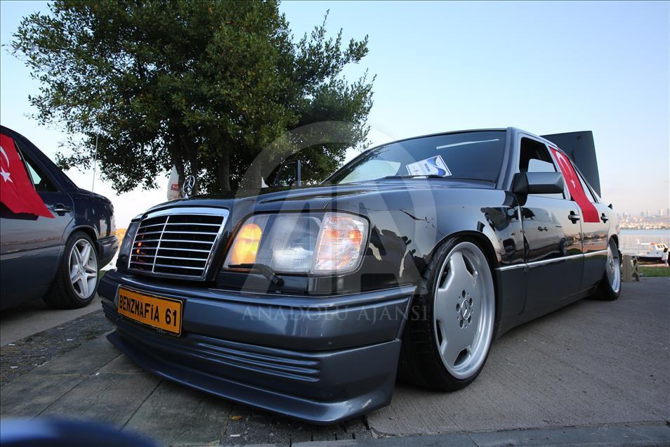 Mercedes tutkunları Samsun'da buluştu