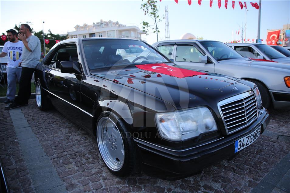 Mercedes tutkunları Samsun'da buluştu