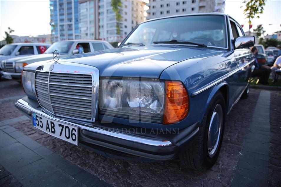 Mercedes tutkunları Samsun'da buluştu