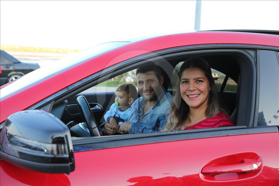 Mercedes tutkunları Samsun'da buluştu