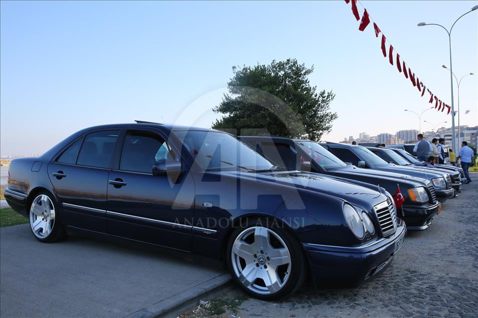 Mercedes tutkunları Samsun'da buluştu