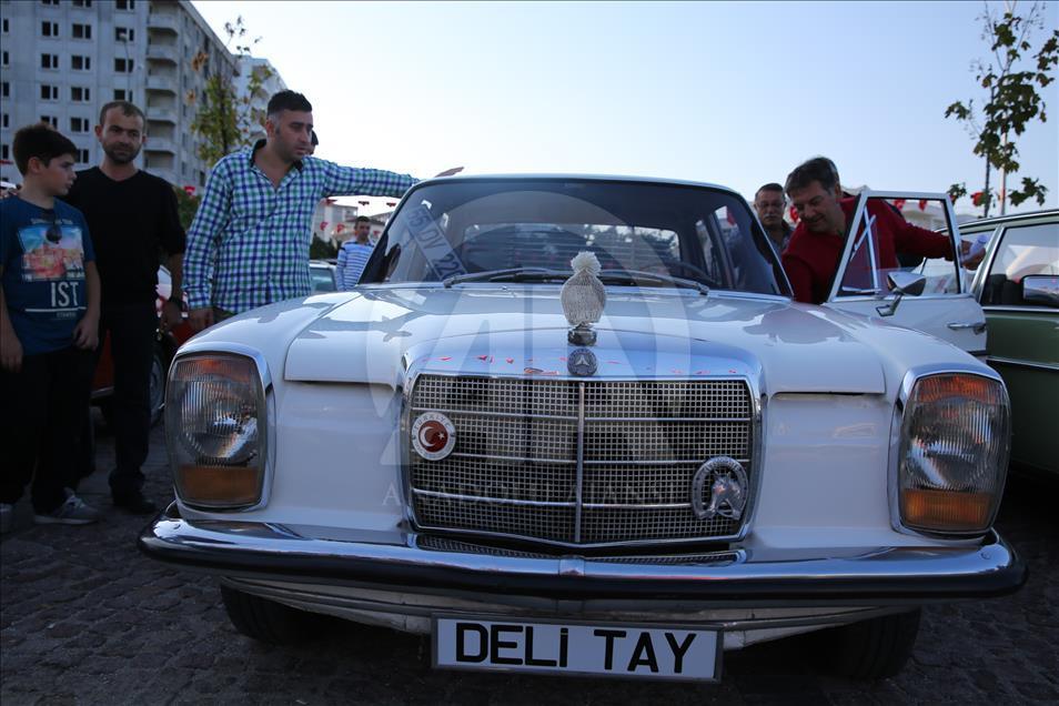 Mercedes tutkunları Samsun'da buluştu