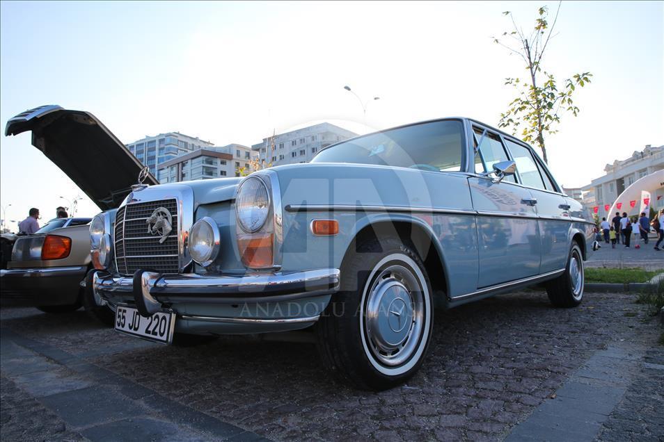 Mercedes tutkunları Samsun'da buluştu