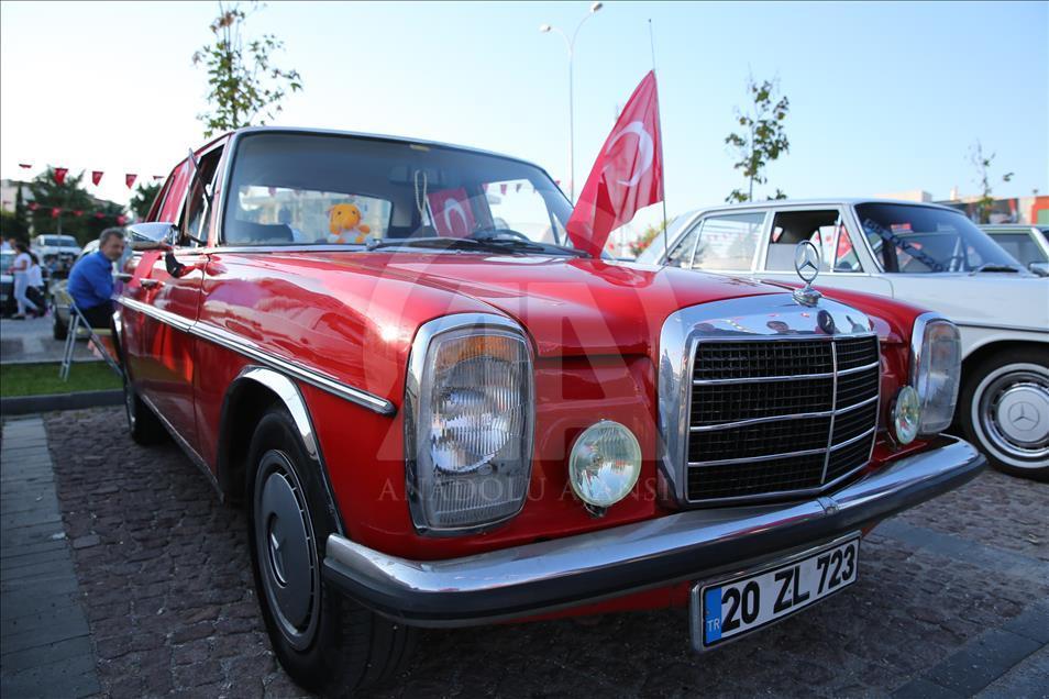 Mercedes tutkunları Samsun'da buluştu