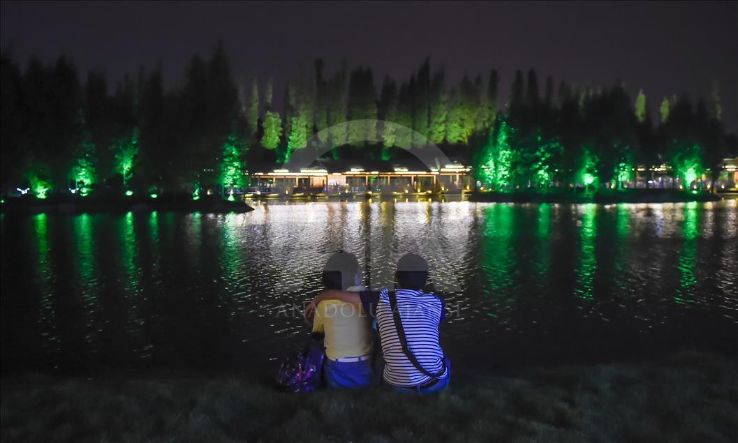 Çin'de Işık Festivali