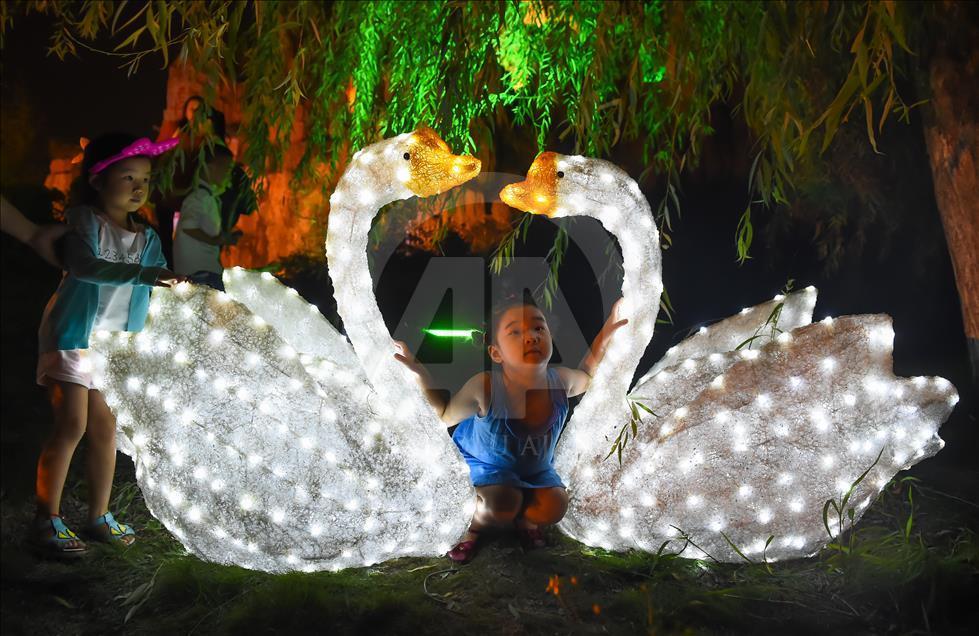 Çin'de Işık Festivali