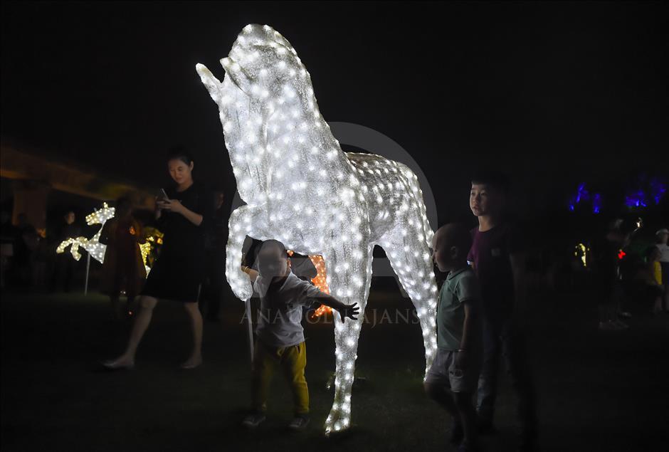 Çin'de Işık Festivali