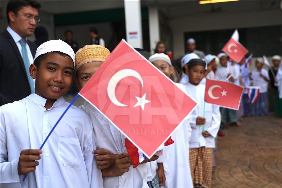 Turkish Foreign Minister Mevlut Cavusoglu in Bangkok