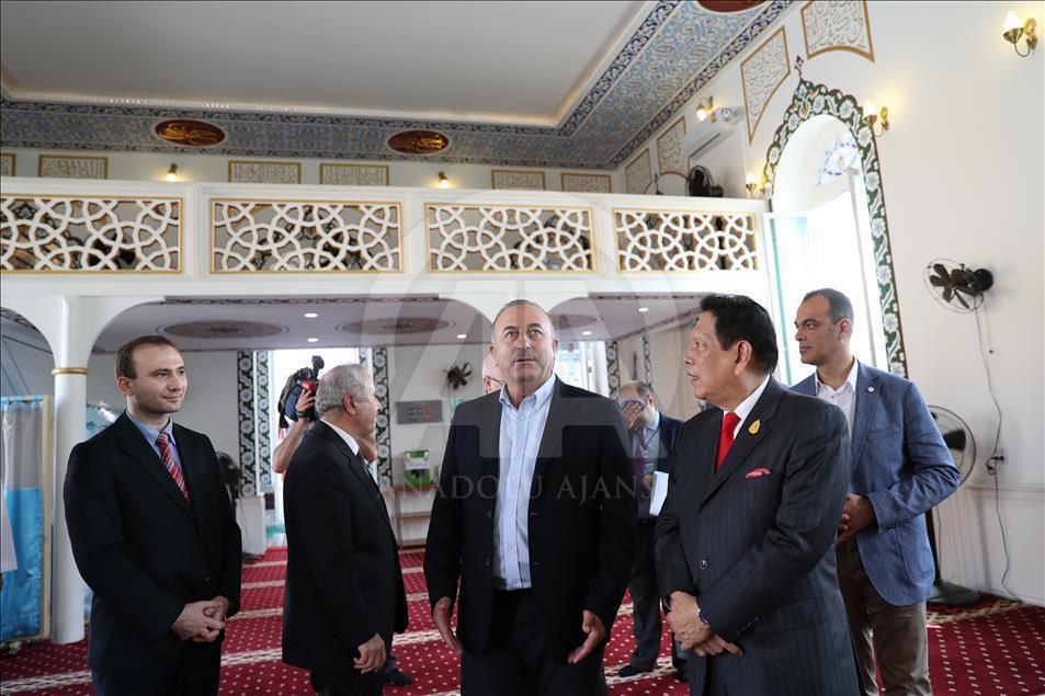 Turkish Foreign Minister Mevlut Cavusoglu in Bangkok