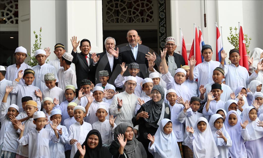 Turkish Foreign Minister Mevlut Cavusoglu in Bangkok