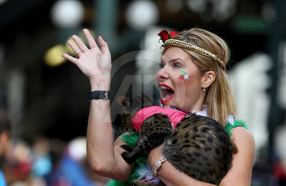 Columbus Day Parade in Chicago