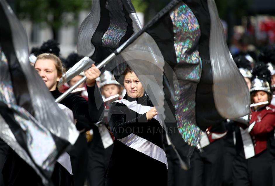 Columbus Day Parade in Chicago